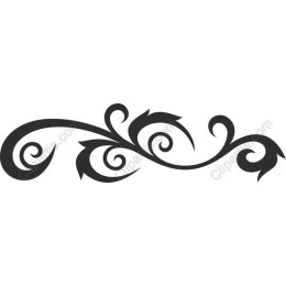 Elegant Swirl Flourish
