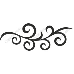 Elegant Swirls Decorative