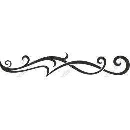 Elegant Swirl Decorative Border