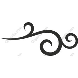 Elegant Swirl Ornament