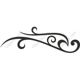 Elegant Swirling Flourish