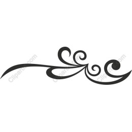 Elegant Swirling Ornament