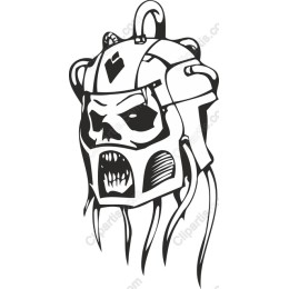 Menacing Skull Helmet