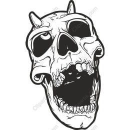 Demonic Skull Icon