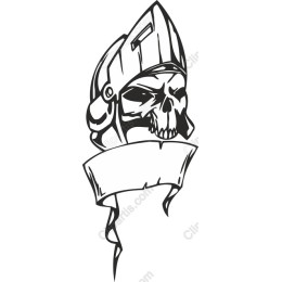 Rebel Skull Helmet