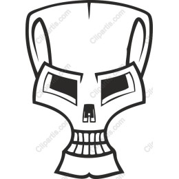 Stylized Skull