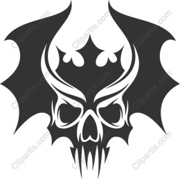 Skull and Bat