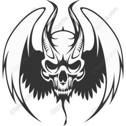 Fierce Skull and Wing