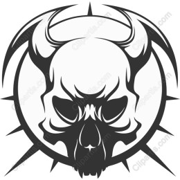 Menacing Skull