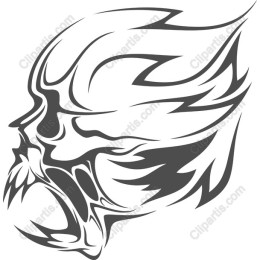Flame Skull