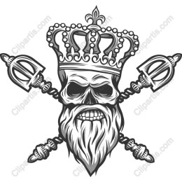 Crowned Skull