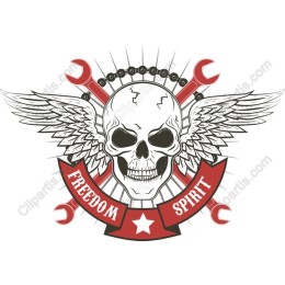 Freedom Spirit Skull