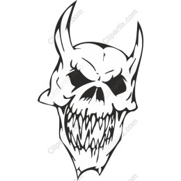 Menacing Skull