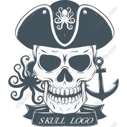 Pirate Skull Logo