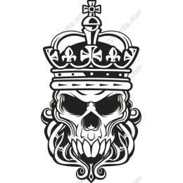 Royal Skull with Crown