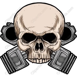 Skull and Pistons
