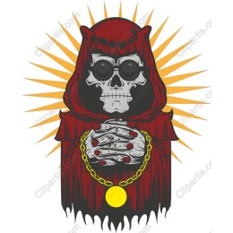 Mysterious Skull Cloak