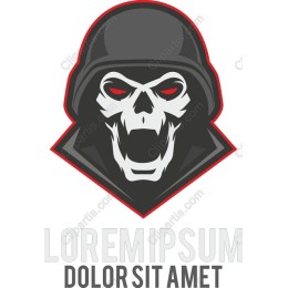 Fierce Military Skull