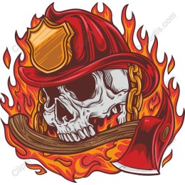 Firefighter Skull