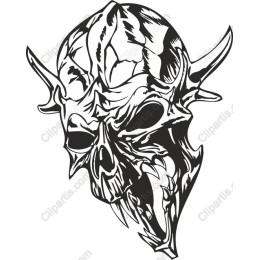 Menacing Skull
