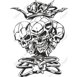 Crowned Skull