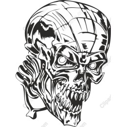Menacing Skull