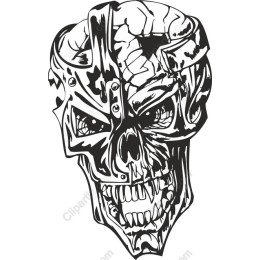 Menacing Skull