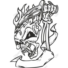 Grim Reaper - Scary Skull Creative Use