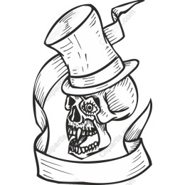 Top Hat Skull
