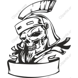 Fierce Gladiator Skull