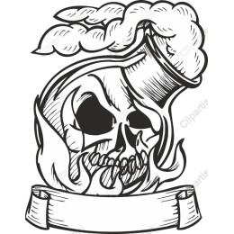 Skull and Flame Potion