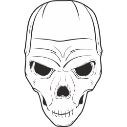 Edgy Skull