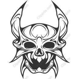 Tribal Skull