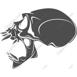 Stylized Skull