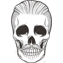 Vintage Skull - Edgy