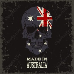 Made in Australia Skull