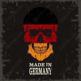 Made in Germany Skull