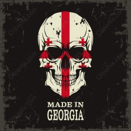 Made in Georgia Skull