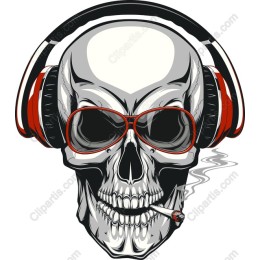 Skull & Headphones