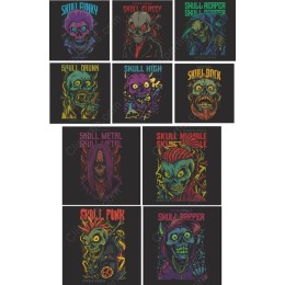 Skull Cabaret Collection - Edgy Skull s