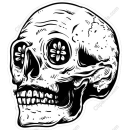 Floral Skull
