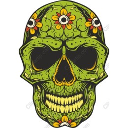 Floral Skull