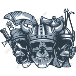 Fierce Skull Trio