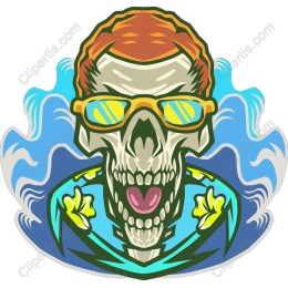Cool Skull with Shades