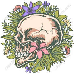 Floral Skull