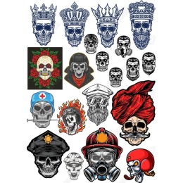 Skull Clipart Collection - Edgy Bundle