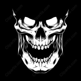 Dark Grin Skull