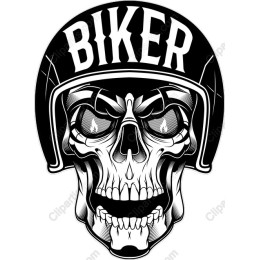 Biker Skull Helmet