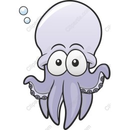 Cute Cartoon Octopus