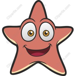 Cheerful Smiling Starfish